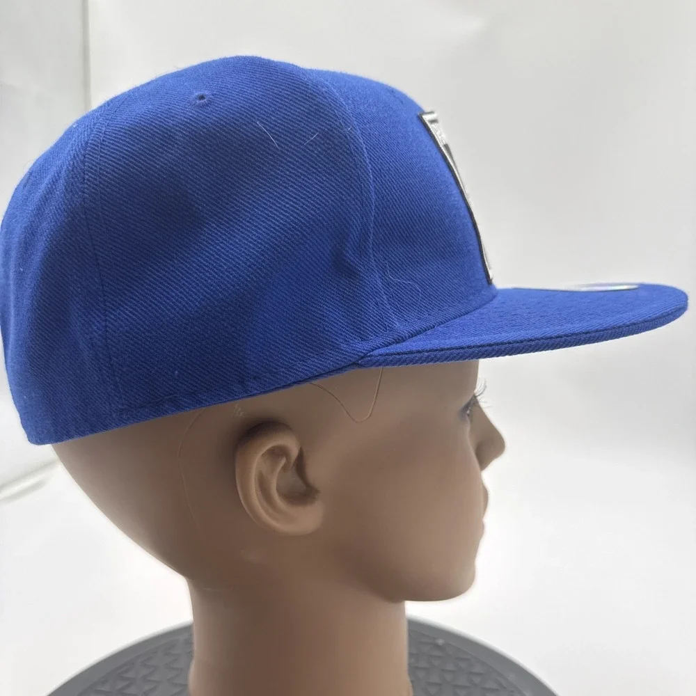 RAMONES Music Band Logo Patch Adjustable‎ Baseball Cap blue Hat flat bill